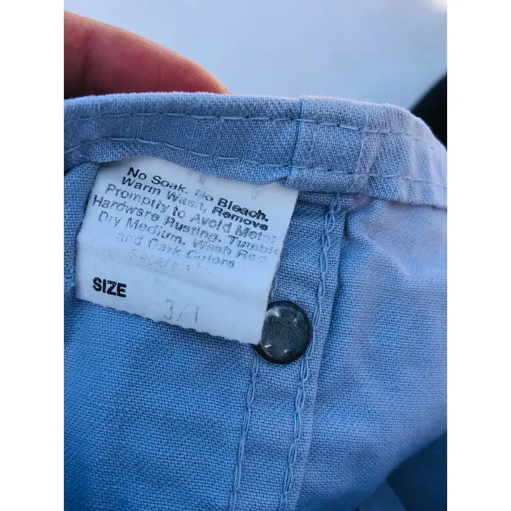 VINTAGE OSHKOSH B'GOSH KIDS OVERALL SIZE  12/24M